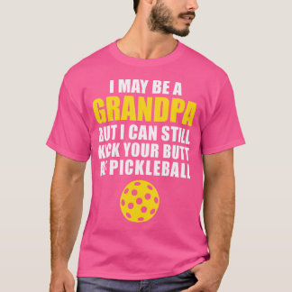 Camiseta Gif De Pickleball Para Avô