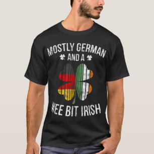 Camiseta GIF engraçado irlandês do dia de Alemanha Patrick