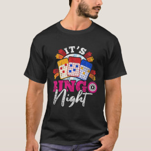 Camiseta Gif Jogador De Bingo Engraçado Vencedor Da Loteri