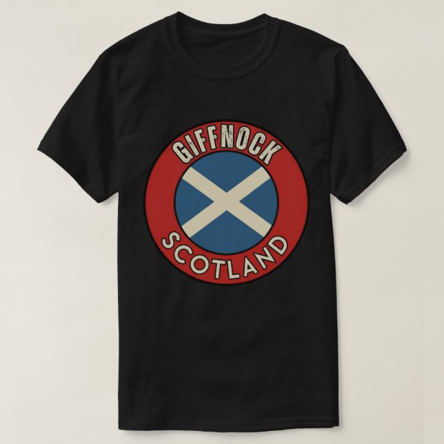 Camiseta Giffnock, Escócia (Frente do Design)