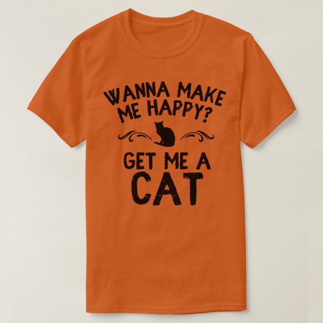 Camiseta Gift Cat Lover (Frente do Design)