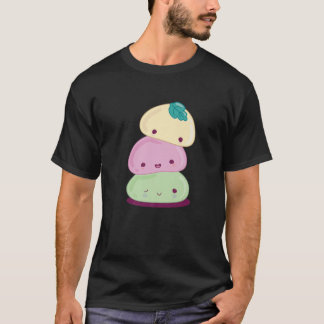 Camiseta Gift da Comida Mochi do deserto do Kawaii Mochi Cu