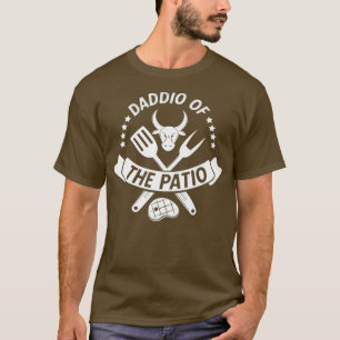 Camiseta Gift Daddio do CHURRASCO de Pai Engraçado da Carne