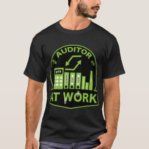 Camiseta Gift de Auditor Certificado Funny