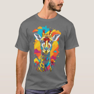Camiseta Gift do amante de Giraffe