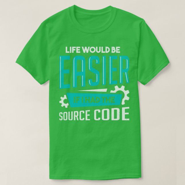 Camiseta Gift do Coder do Programador de Código Engraçado (Frente do Design)