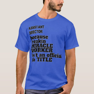 Camiseta Gift do Diretor Assistente