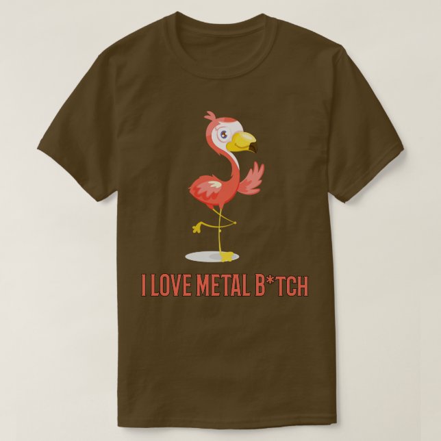 Camiseta Gift do Festival de concertos do Metal Flamingo Ro (Frente do Design)