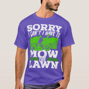Camiseta Gift do jardineiro da funerária do remador engraça