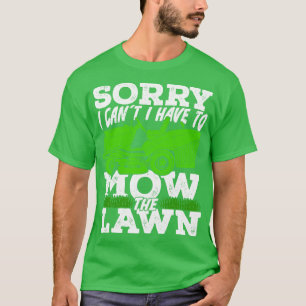 Camiseta Gift do jardineiro da funerária do remador engraça