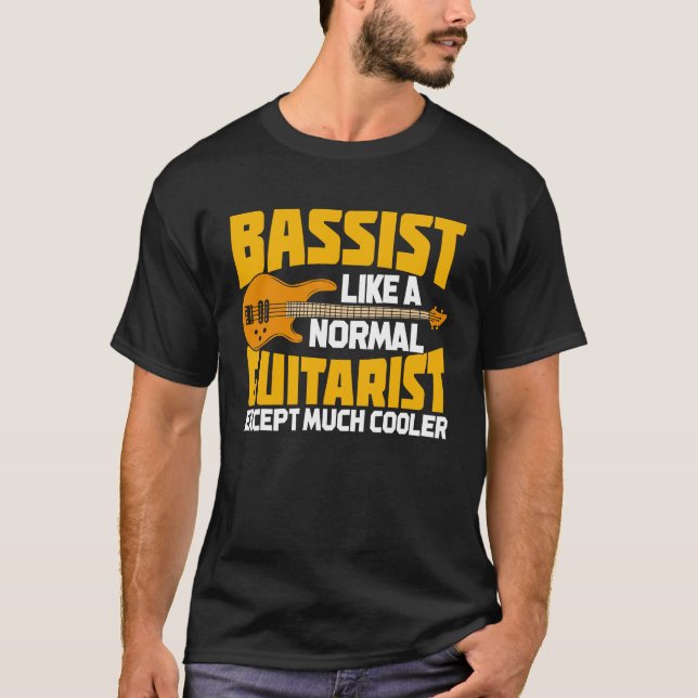 Camiseta Gift do jogador Bass Engraçado (Frente)