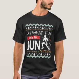Camiseta Gift Do Runner Oh Que Diversão É Executar A Corrid