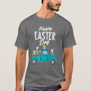 Camiseta Gift Easter Bunny Leopard Bow Tie Easter Day Women