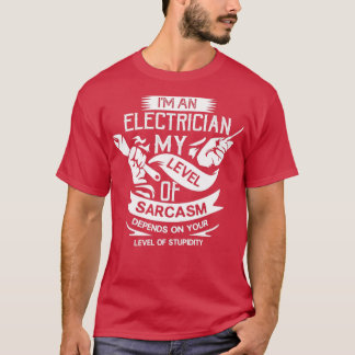 Camiseta Gift Elétrico Funny Wireman
