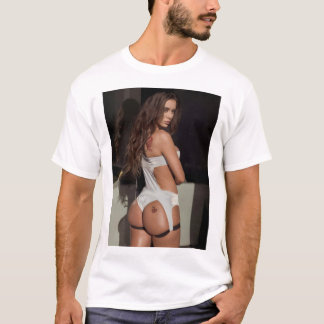Camiseta Gift Engraçado Lana Rhoades Homens de Amor Bonitos