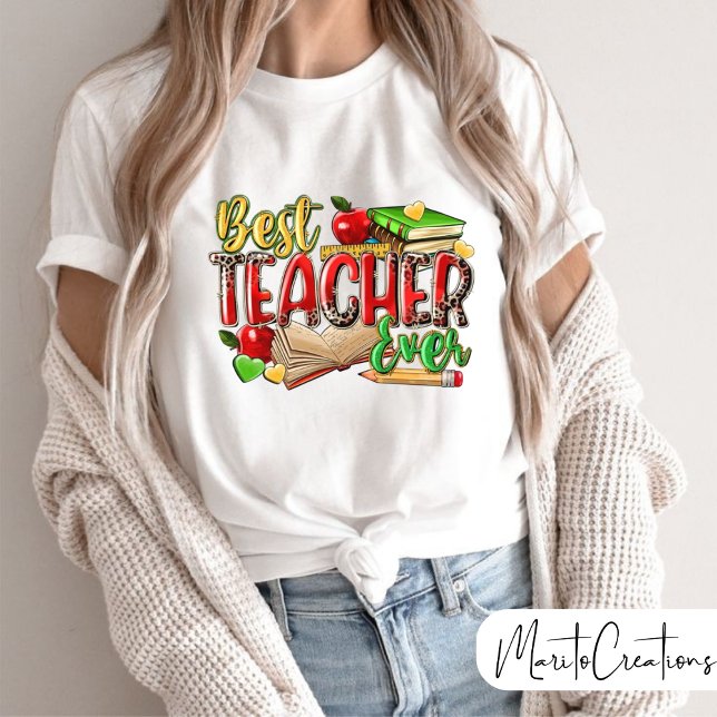Camiseta gift for schoolteachers to celebrate their day (Criador carregado)