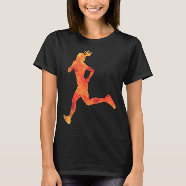 Camiseta Gift Forest Para Executar O Perder De Execução De  (Frente)