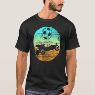 Camiseta Gift Gamer League do Jogador de Futebol Rc do Rock