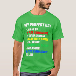 Camiseta GIFT IDEAhe Perfect Gaming Day Suprise for Game fr