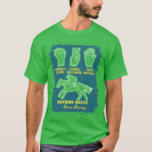 Camiseta Gift Jockey da Corrida de Cavalo