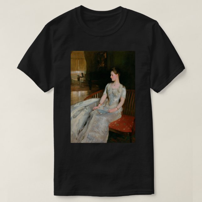 Camiseta Gift John Singer Sargent Mrs Cecil Wade Carnation  (Frente do Design)