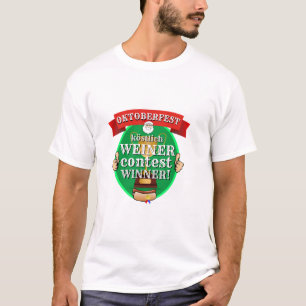Camiseta Gift OKTOBERFEST WEINER CONTESTAR