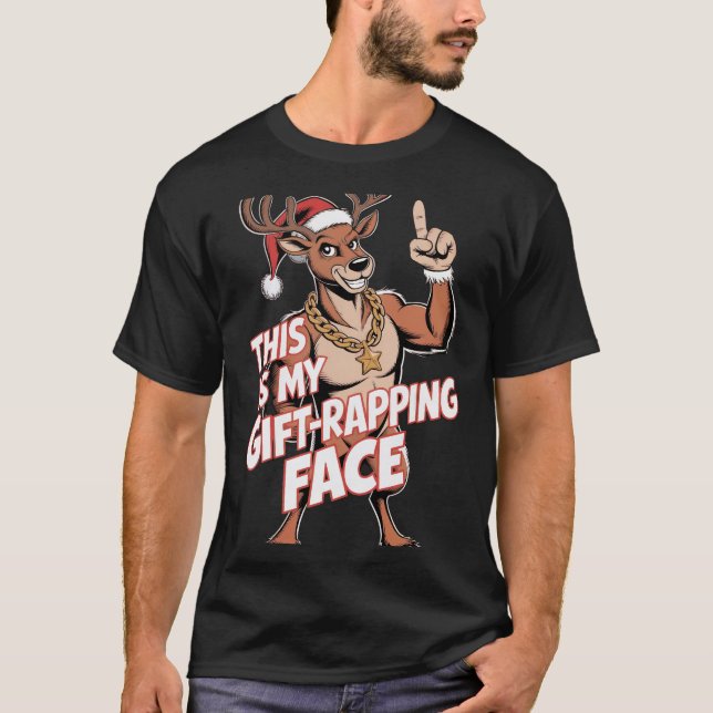 Camiseta Gift-Rapping Face (Frente)