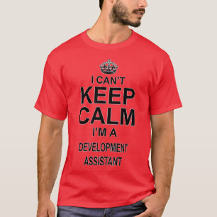 Camiseta GiftPrese de Natal do Assistente de Desenvolviment