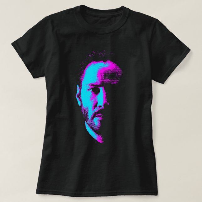 Camiseta Gifts Engraçados Keanu Art Reeves Presentes Para O (Frente do Design)