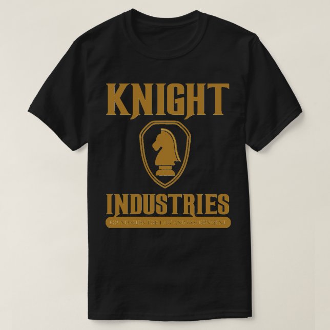 Camiseta Gifts Knight Industries Necessários Para Ventilado (Frente do Design)