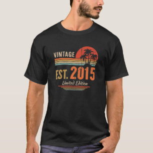 Camiseta Gifts Vintage 2015 Limited Edition 7