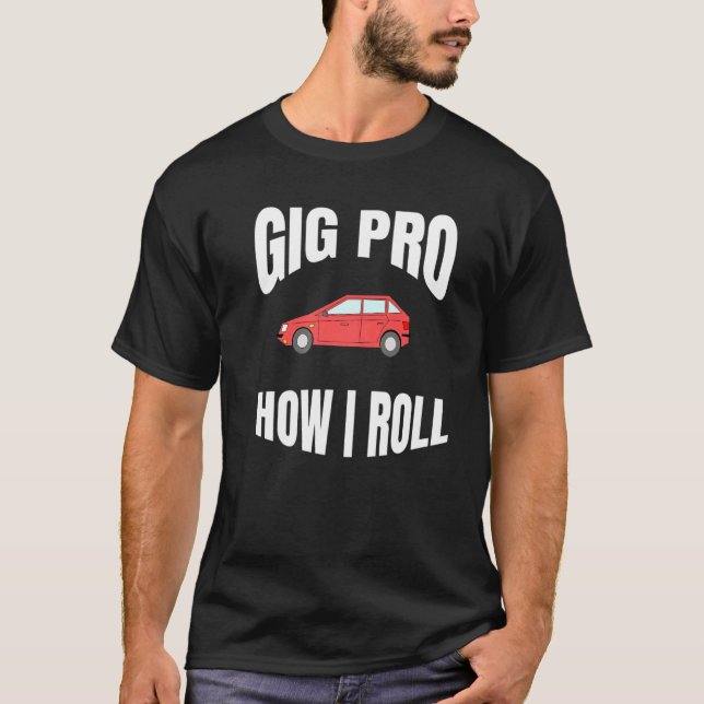 Camiseta Gig Pro Como eu faço o divertimento do Roupa da fo (Frente)