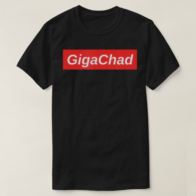 Camiseta Giga Chad Gigachad Bitcoin Cryptocurrency Meme  (Frente do Design)