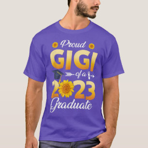 Camiseta Giga Orgulhosa De Girassol Da Classe 2023 Formando