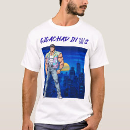 CAMISETA GIGACHAD NOS ANOS 80