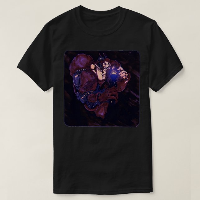 Camiseta Gigachad se espanta (Frente do Design)