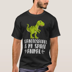 Camiseta Giganotossauro é o meu espírito