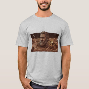 Camiseta Gigante Dorme sob Céus Desérticos Infinitos