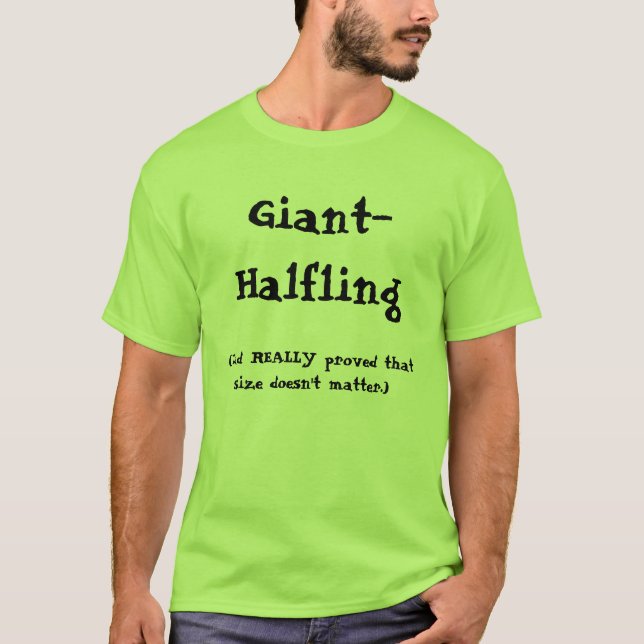 Camiseta Gigante-Halfling (Frente)