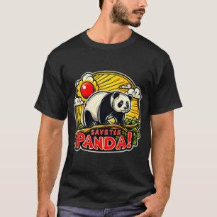 CAMISETA GIGANTE PANDA-SALVE-ME 12