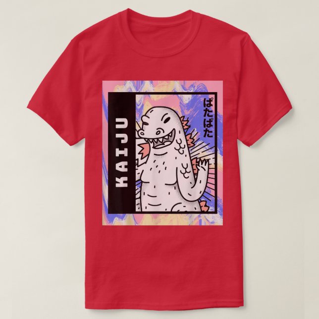 Camiseta Gigante Tóquio Japão Kaiju Strange Creature Monste (Frente do Design)