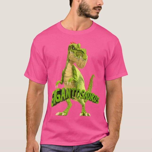 Camiseta Gigantossauro Com Logotipo Gigante Dinossauro Unis (Frente)
