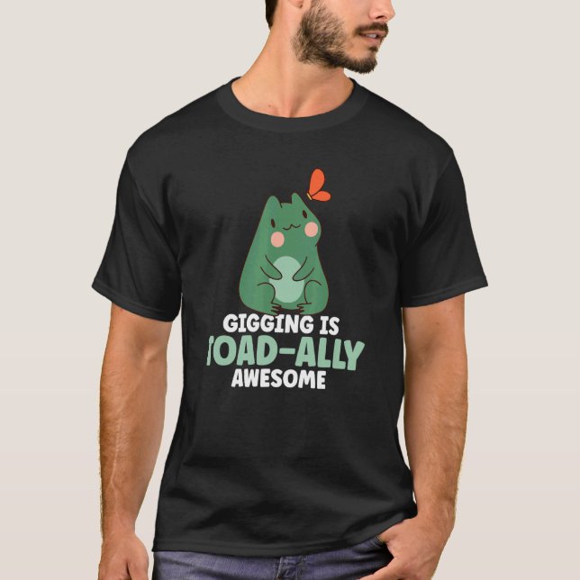 Camiseta Gigging É Toad Ally Incrível Caça ao Sapo 1 (Frente)