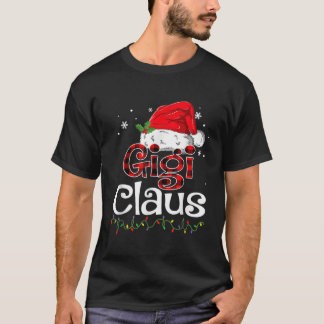 Camiseta Gigi Claus Papais noeis Feliz Natal Pajama Corresp