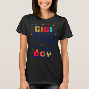 Camiseta Gigi da família de jogadores de vídeo do tema "Bir