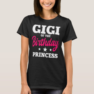 Camiseta Gigi Da Festa Aniversário Princesa Celebrati