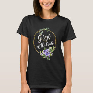 Camiseta Gigi da Noiva Casamento Chuveiro de Noiva Gigi Com