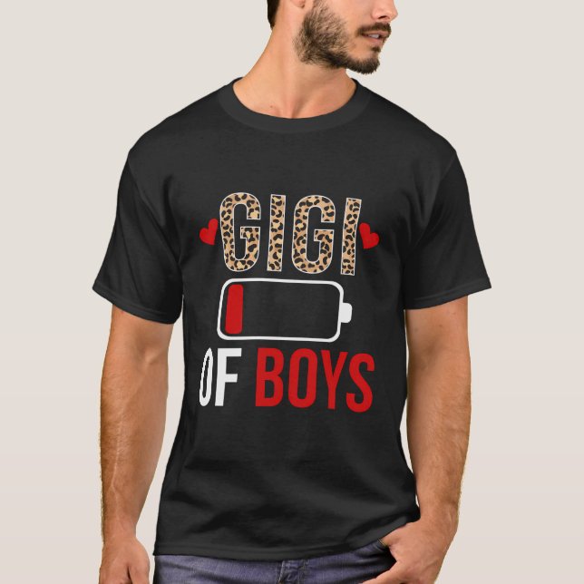 Camiseta Gigi De Meninos Gigi Avô Battery Boy Gigi (Frente)