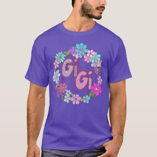 Camiseta GIGI, Dia de as mães de Citação, Vovó de Aniversár