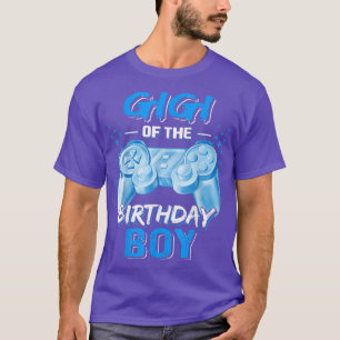 Camiseta Gigi do Birthday Boy Matching Video Game Birth Bir